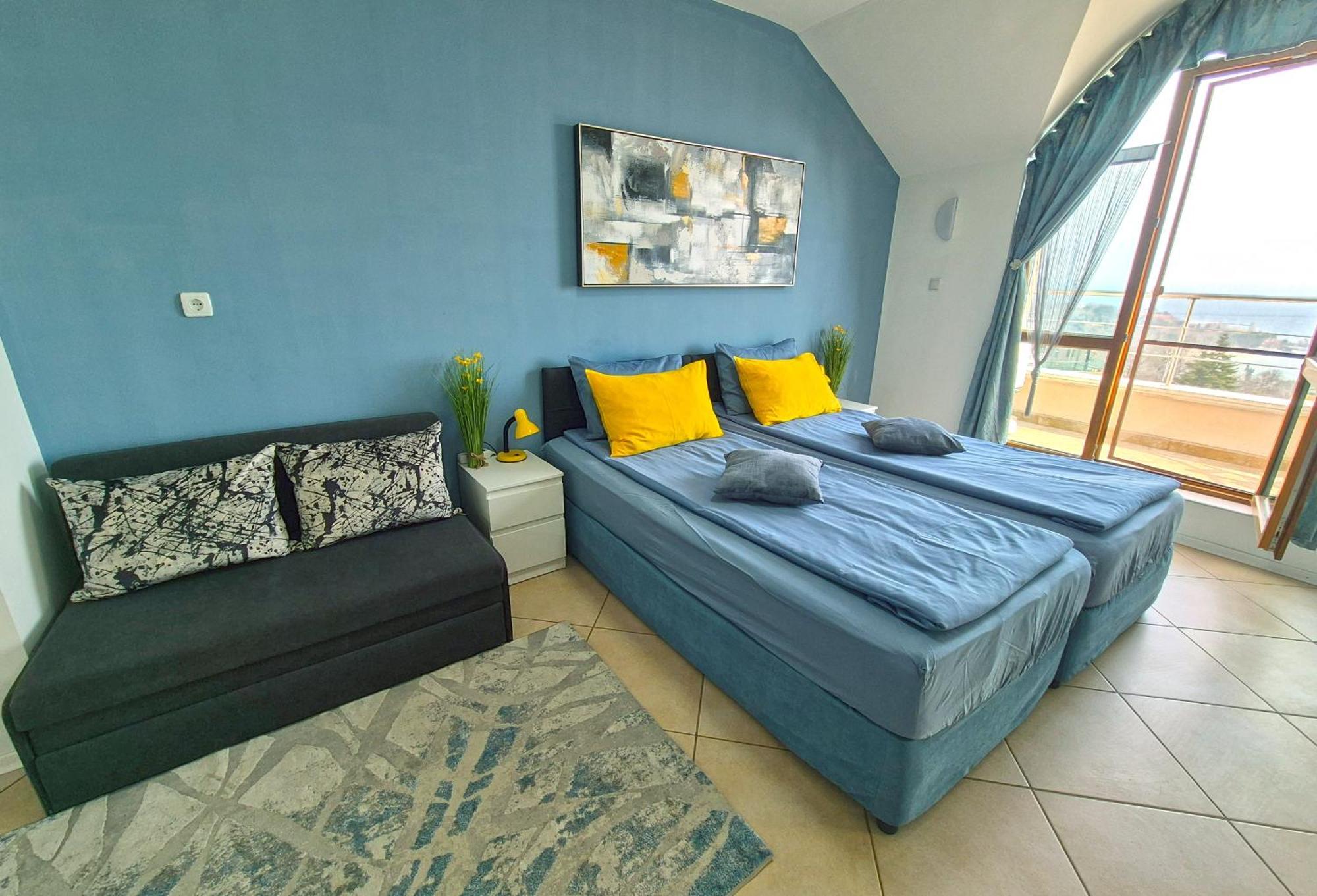 Black Sea Narcissus - Quiet Studio With Amazing Sea View Varna Dış mekan fotoğraf